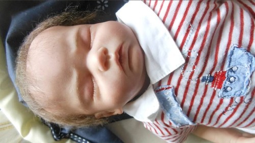 Bambola reborn neonato - neonato, maschio