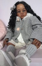 🌸BAMBOLA REBORN MEILI AFRO