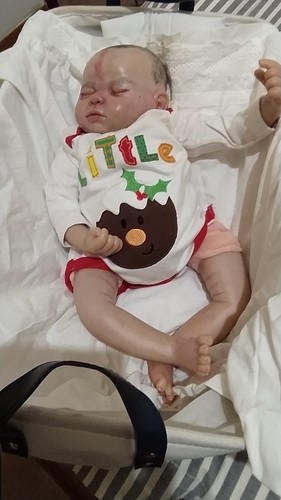 Reborn doll used originale - doll,