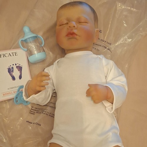 Bambola reborn neonato maschio - bambola,
